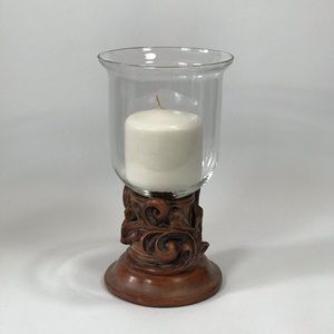 Baroque Candle With Bell Jar Biltmore Insirations